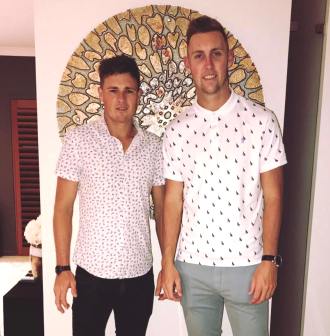 Billy Stanlake With His Brother