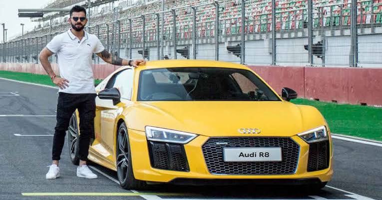 Virat Kohli With His Car