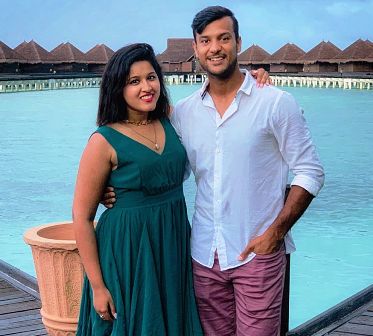 Mayank Agarwal With Aashita Sood